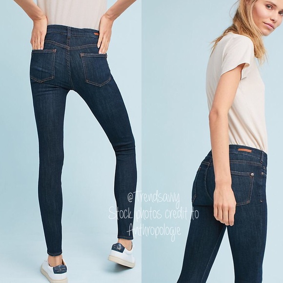 Anthropologie Denim - Anthropologie Pilcro High-Rise Denim Leggings Tall